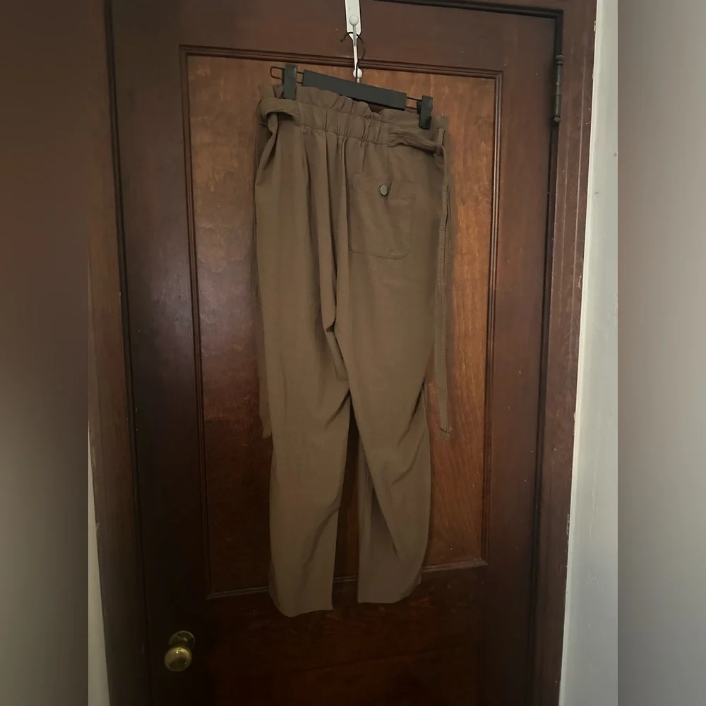 Athleta Skyline Plaid Pants II Size 4 - Picture 3 of 4